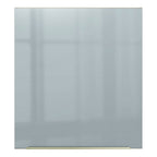 Gabinete Superior 60 cm 1 Puerta Marrón/Gris Lux Madesa