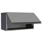 Gabinete Superior 60 cm 1 Puerta Abatible Gris Nice Madesa