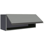 Gabinete Superior 80 cm 1 Puerta Abatible Gris Nice Madesa