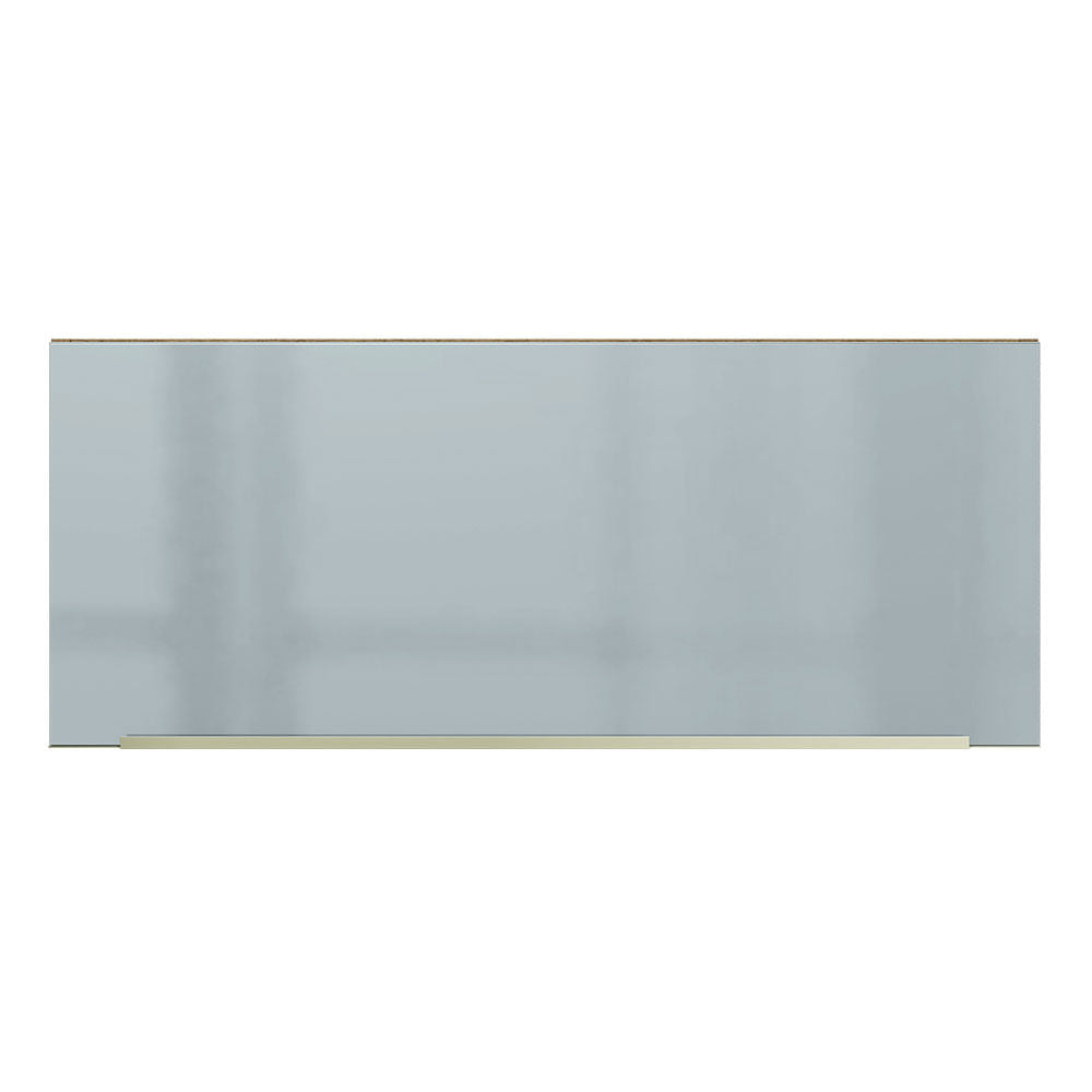 Gabinete Superior 80 cm 1 Puerta Abatible Marrón/Gris Lux Madesa