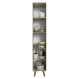 Despensero 40 cm 2 Puertas Con Patas Nice Crema