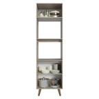 Mueble para Horno 60 x 52 cm 2 Puertas Crema Nice Madesa 02