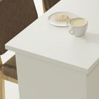 Isla de Cocina con Encimera 120 cm Blanco Madesa