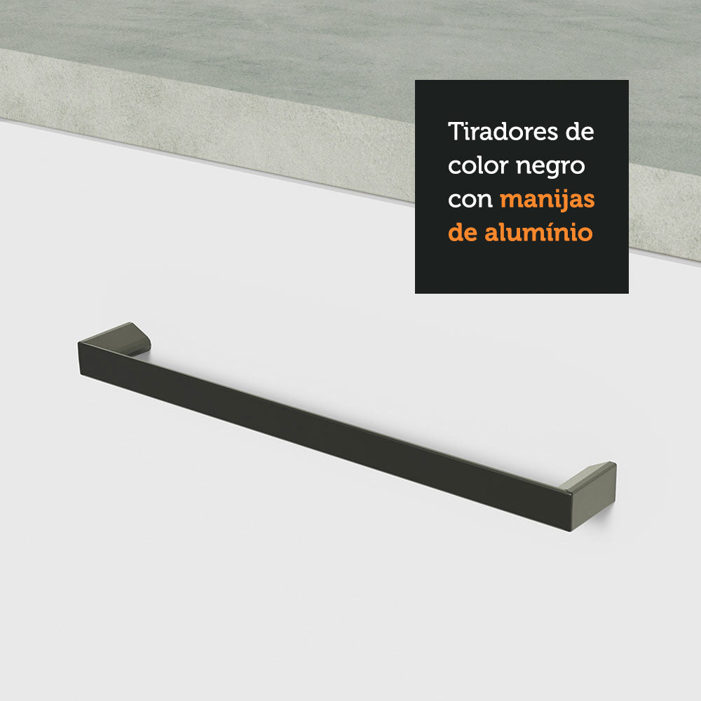 Cocina Integral 250cm Blanco Agata 01