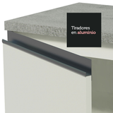 Cocina Integral 200cm Blanco Glamy 03
