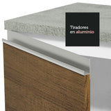 Cocina Integral 260cm Blanco/Marrón Glamy 04