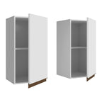 Gabinete Superior 70 cm 2 Puertas Blanco Reims Madesa
