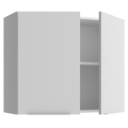Gabinete Superior para Recámara 80 cm 2 Puertas Blanco Neo Madesa