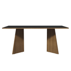Escritorio Director 180 cm Marrón/Negro Madesa