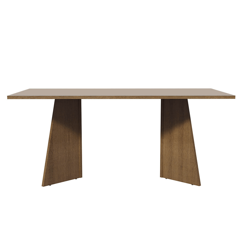 Escritorio Director 180 cm Marrón/Crema Madesa