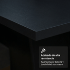 Conjunto de Comedor 6 Sillas Marrón/Negro/Oxford Allegro Madesa