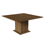 Conjunto de Comedor 8 Sillas Marrón/Oxford Leila Madesa