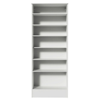 Estante Zapatera 60 cm 1 Puerta con 1 Espejo Blanco Isis Madesa