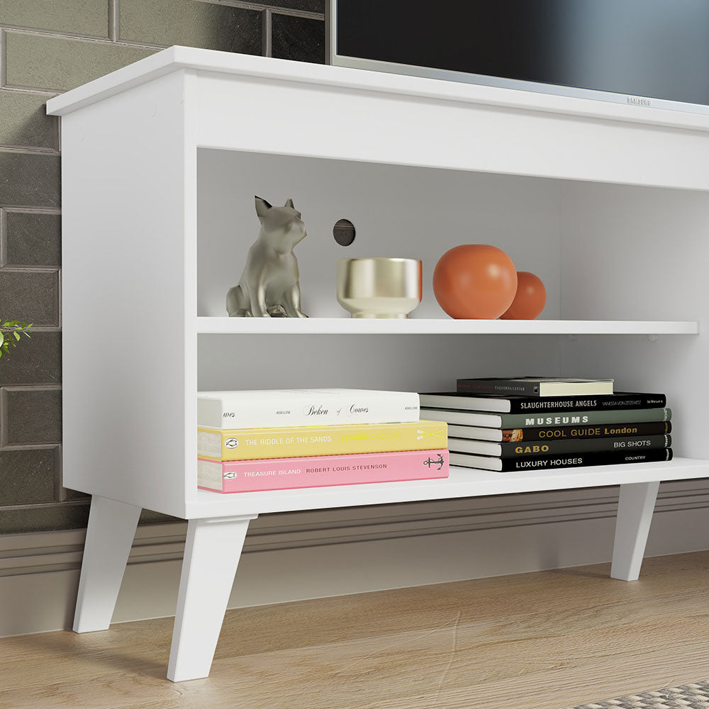 Mueble para TV hasta 65 Pulgadas 150 cm Blanco Turim Madesa
