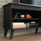 Mueble para TV hasta 65" con Patas Negro Turim Madesa