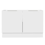 Gabinete Bajo 120 cm 2 Puertas Sin Encimera Blanco Stella Madesa