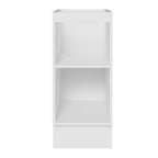 Gabinete Bajo 35 cm 1 Puerta Sin Encimera Blanco Glamy Madesa