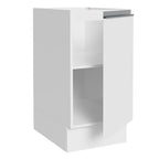 Gabinete Bajo 40 cm 1 Puerta Sin Encimera Blanco Glamy Madesa