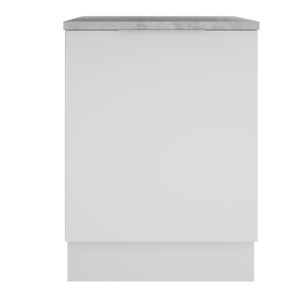 Gabinete Bajo 60 cm 1 Puerta Blanco Stella Madesa