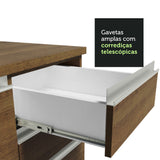 Gabinete Bajo 80 x 60 cm 2 Cajones (Sin Encimera) Glamy Marrón