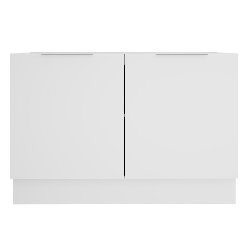 Gabinete Bajo para Fregadero 120 cm 2 Puertas Sin Encimera Blanco Stella Madesa