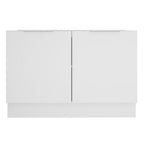Gabinete Bajo para Fregadero 120 cm 2 Puertas Sin Encimera Blanco Stella Madesa