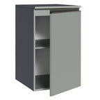 Gabinete Bajo 40 cm 1 Puerta Gris Nice Madesa