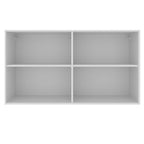 Gabinete Superior 120 cm 2 Puertas Blanco Stella Madesa