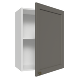Gabinete Superior 50cm 1 Puerta Blanco/Gris Vik Madesa
