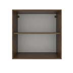 Gabinete Superior 70 cm 2 Puertas Marrón/Blanco Stella Madesa