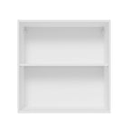 Gabinete Superior 70 cm 2 Puertas Blanco/Negro Glamy Madesa