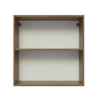 Gabinete Superior 70 cm 2 Puertas Marrón/Negro Glamy Madesa