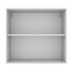 Gabinete Superior 70 cm 2 Puertas Blanco/Gris Agata Madesa