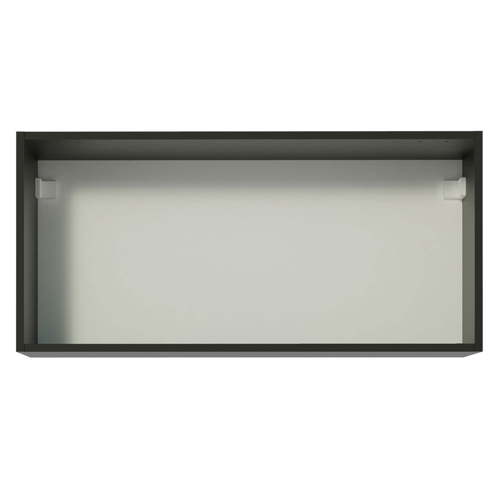 Gabinete Superior 70 cm 1 Puerta Abatible Negro Reims Madesa
