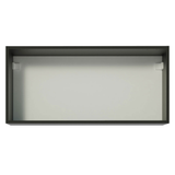 Gabinete Superior 70 cm 1 Puerta Abatible Reims Negro
