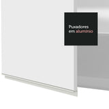 Gabinete Superior de Esquina 1 Puerta 60 cm de Profundidad Glamy Blanco