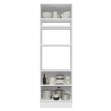 Mueble para Horno 70 cm 3 Puertas Blanco/Gris Lux Madesa