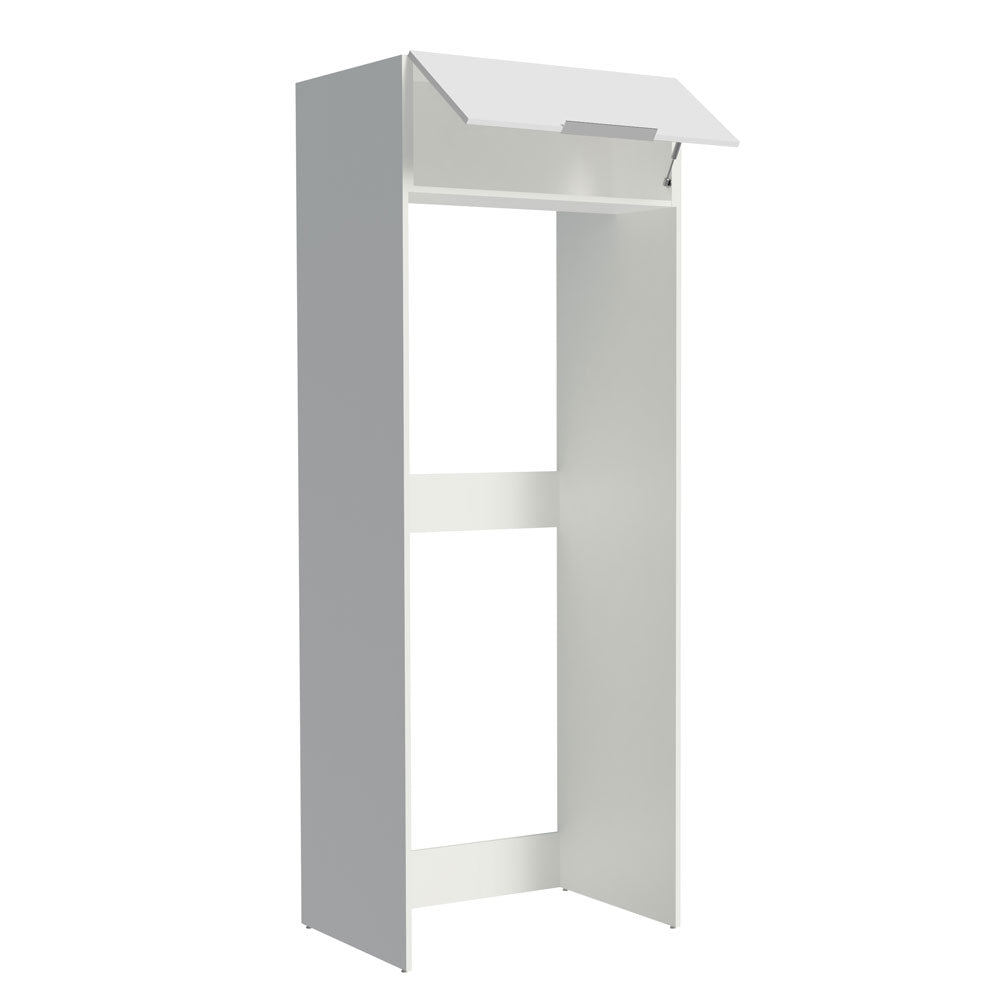 Mueble para Refrigerador 1 Puerta Blanco Stella Madesa