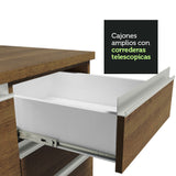 Cocina Integral Esquinera 504cm Marrón Glamy 01