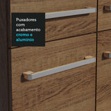 Cocina Compacta 229cm Marrón/Gris Emilly 15