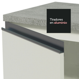 Cocina Integral 260cm Blanco Glamy 03