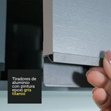 Cocina Integral 260 cm sin Patas Gris Nice 11