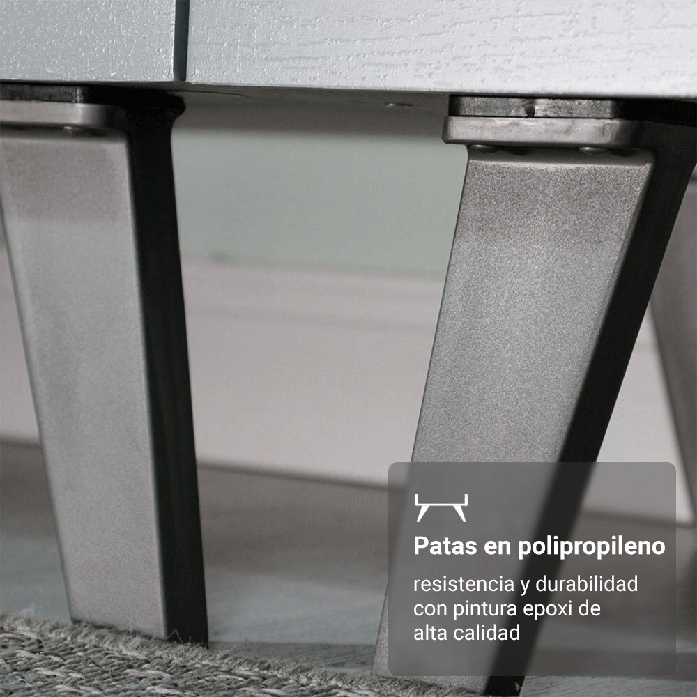 Cocina Integrale 340cm Gris Nice Madesa 01