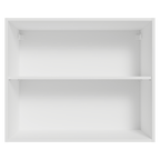 Gabinete Superior para Recámara 80 cm 2 Puertas Blanco Neo Madesa