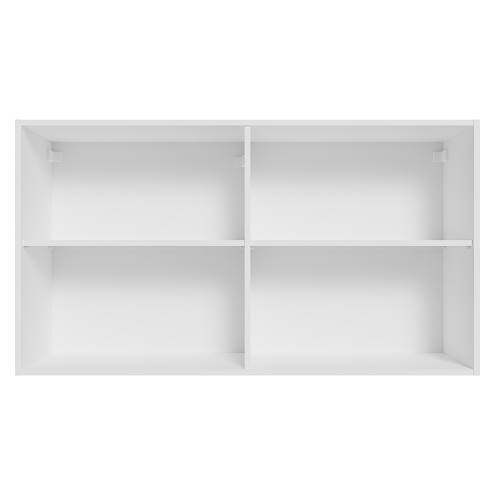 Gabinete Superior para Recámara 120 cm 2 Puertas Blanco Neo Madesa