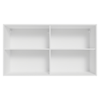 Gabinete Superior para Recámara 120 cm 2 Puertas Blanco Neo Madesa