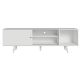 Mueble para TV hasta 80 Pulgadas 160cm con patas Blanco Torino Madesa