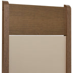 Conjunto de Comedor 4 Sillas Marrón/Crema/Beige Angel Madesa