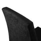 Conjunto de Comedor con Encimera Vidrio 4 Sillas Marrón/Negro/Oxford Evelin Madesa