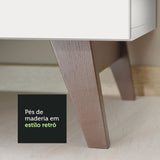 Mueble Estación de Café Reims 70 cm 2 Puertas Blanco